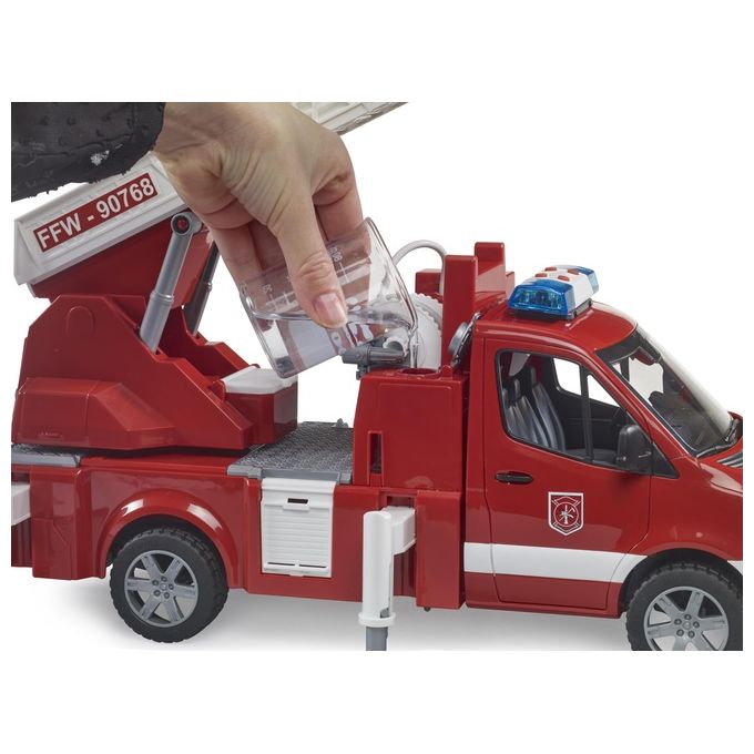Bruder Emergenza Autopompa Pompieri Luci e Suoni