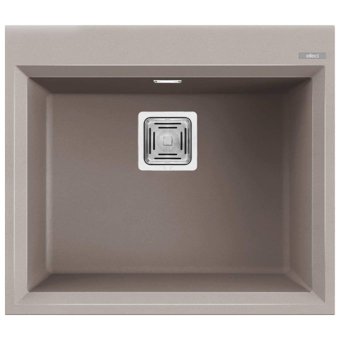 Elleci LGK10543 Karisma 105 Lavello Granitek 1 Vasca 57 cm Tortora