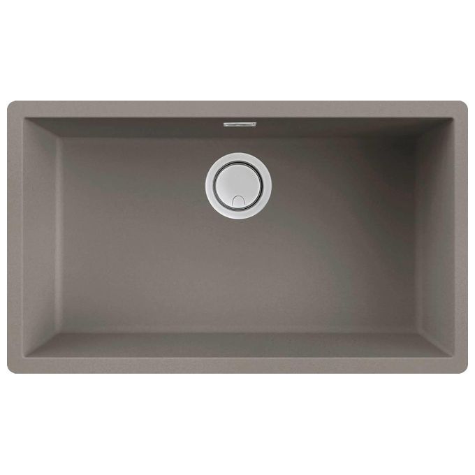 Elleci LKZ13093 Zen 130 Lavello Keratek 1 Vasca 76 cm Grigio