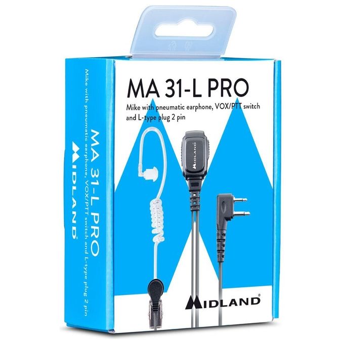 Midland MA31-L PRO Ricetrasmittente Auricolare C1497