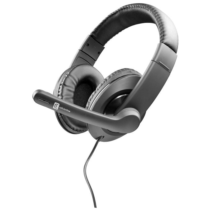 Cellular Line Cuffie con Microfono e Filo