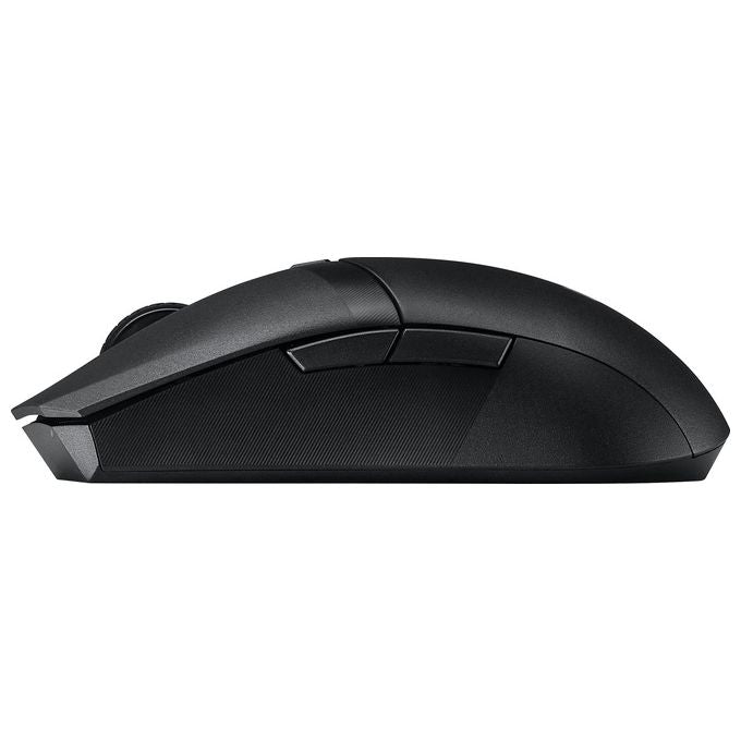 ASUS TUF Gaming M4 Wireless, Mouse Gaming, Super Leggero, Sensore Ottico 12000 DPI, 6 Tasti Programmabili, Scocca in PBT, Trattamento ASUS Antibacterial Guard, Cavo TUF Gaming Paracord, Nero