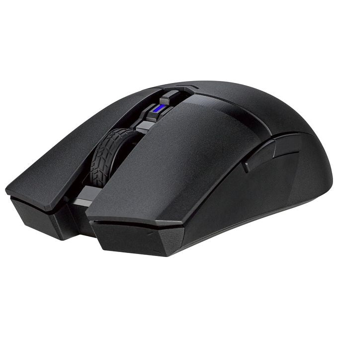 ASUS TUF Gaming M4 Wireless, Mouse Gaming, Super Leggero, Sensore Ottico 12000 DPI, 6 Tasti Programmabili, Scocca in PBT, Trattamento ASUS Antibacterial Guard, Cavo TUF Gaming Paracord, Nero