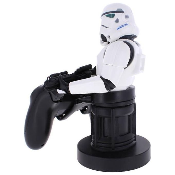 Exquisite Gaming CGCRSW400357 Cable Guys Remnant Stormtrooper The Mandalorian Supporto Smartphone Controller 20 cm colore Bianco
