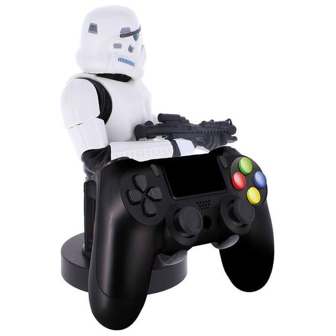 Exquisite Gaming CGCRSW400357 Cable Guys Remnant Stormtrooper The Mandalorian Supporto Smartphone Controller 20 cm colore Bianco
