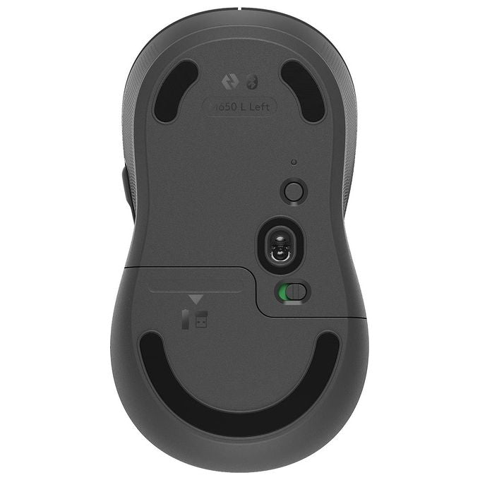 Logitech Signature M650 Mouse Mancino Wireless a RF  Bluetooth Ottico 2000 DPI