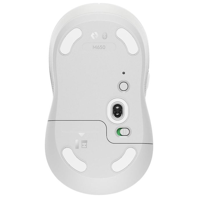 Logitech Signature M650 Mouse Mano Destra Wireless a RF  Bluetooth Ottico 2000 DPI