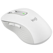 Logitech Signature M650 L Mouse Wireless Full Size Bianco