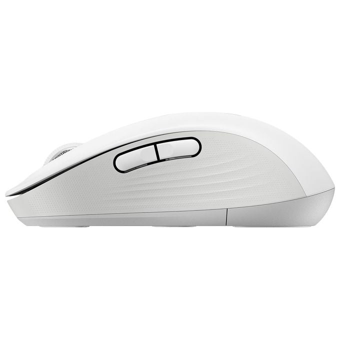 Logitech Signature M650 L Mouse Wireless Full Size Bianco