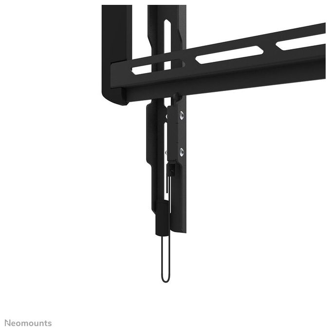 Neomounts WL30-550BL18 Supporto TV a Parete Fisso Ultra Sottile per Schermi fino a 86 Pollici VESA 100x100 a 800x400 mm Sistema Magnetico Pull and Release colore Nero
