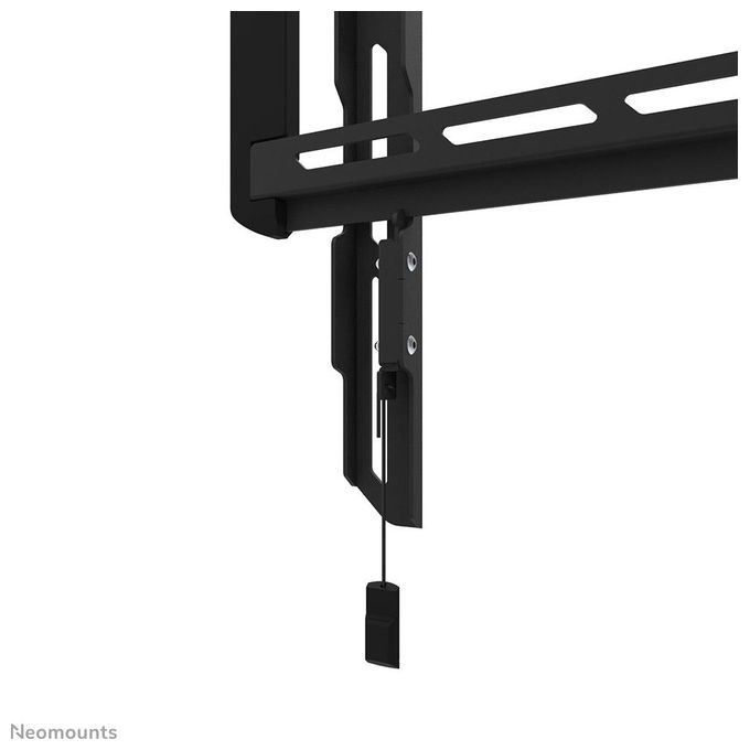 Neomounts WL30-550BL18 Supporto TV a Parete Fisso Ultra Sottile per Schermi fino a 86 Pollici VESA 100x100 a 800x400 mm Sistema Magnetico Pull and Release colore Nero