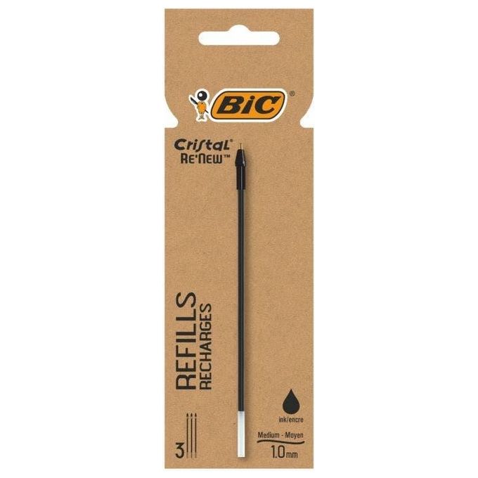 Bic Cristal Renew 2 Refill Nero