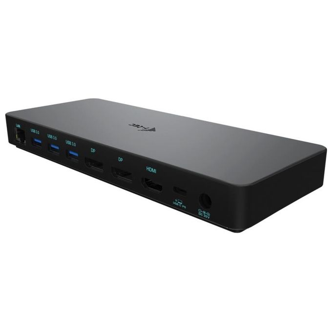 I-Tec Usb-c-Thunderbolt Triple Display Docking Station  Power Delivery 100W