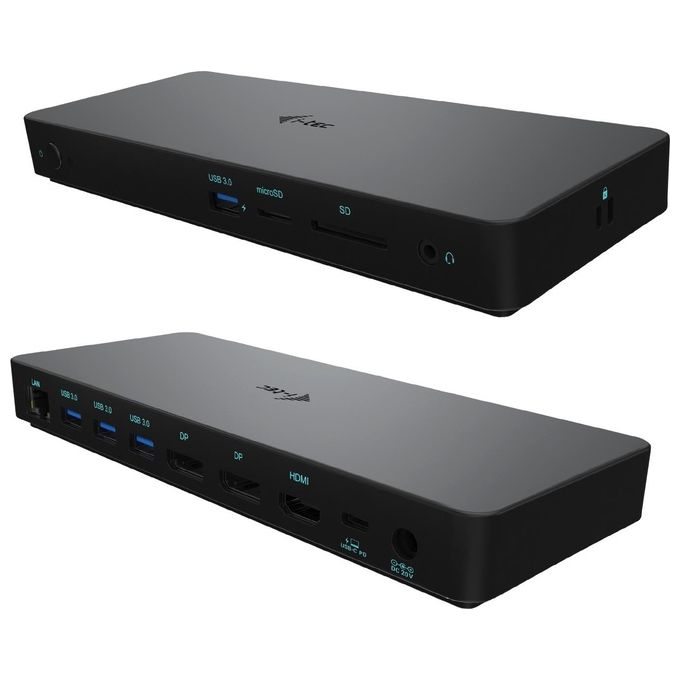 I-Tec Usb-c-Thunderbolt Triple Display Docking Station  Power Delivery 100W