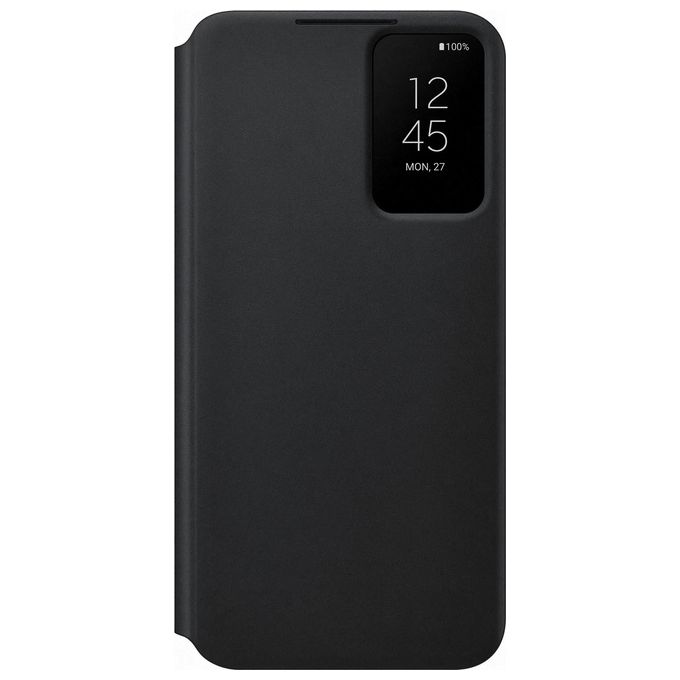 Samsung EF-ZS906CBEGEW Smart Clear View Cover Nera G0 per S22