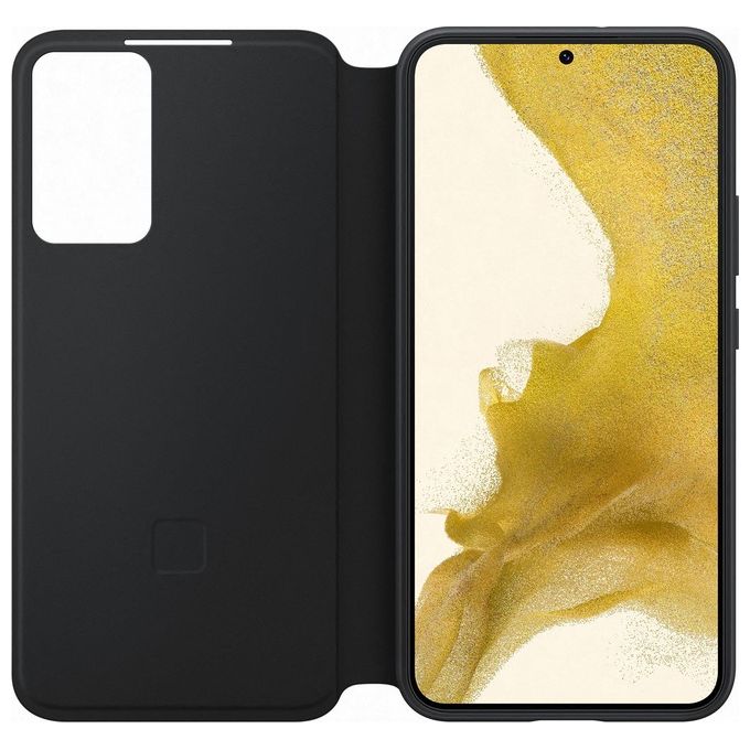 Samsung EF-ZS906CBEGEW Smart Clear View Cover Nera G0 per S22