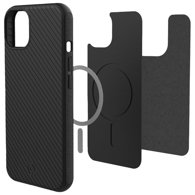 Celly Ultramag Cover per iPhone 13 Nero