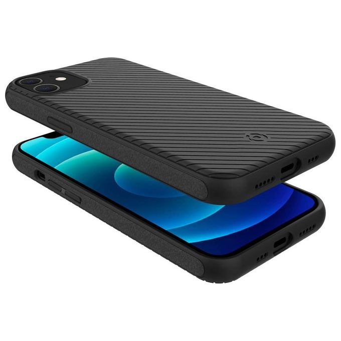 Celly Ultramag Cover per iPhone 12-12 Pro Nero
