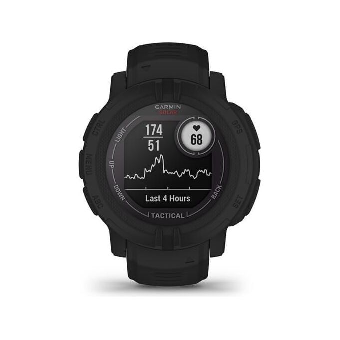 Garmin Instinct 2 Solar Tactical Edition 45mm 0.9'' GPS Sport Salute Notifiche Black