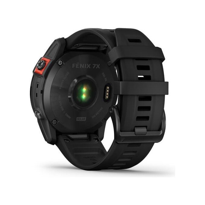Garmin Fenix 7X Solar Edition 51mm 1.4'' GPS Sport Salute Notifiche Slate grey - Black