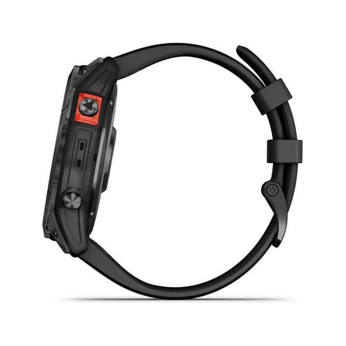 Garmin Fenix 7X Solar Edition 51mm 1.4'' GPS Sport Salute Notifiche Slate grey - Black