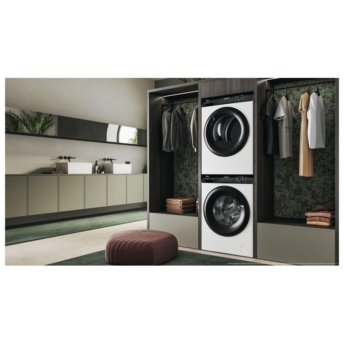 Haier I-Pro Series 3 HD90-A2939 Asciugatrice Libera Installazione Caricamento Frontale 9Kg Classe Energetica A Bianco