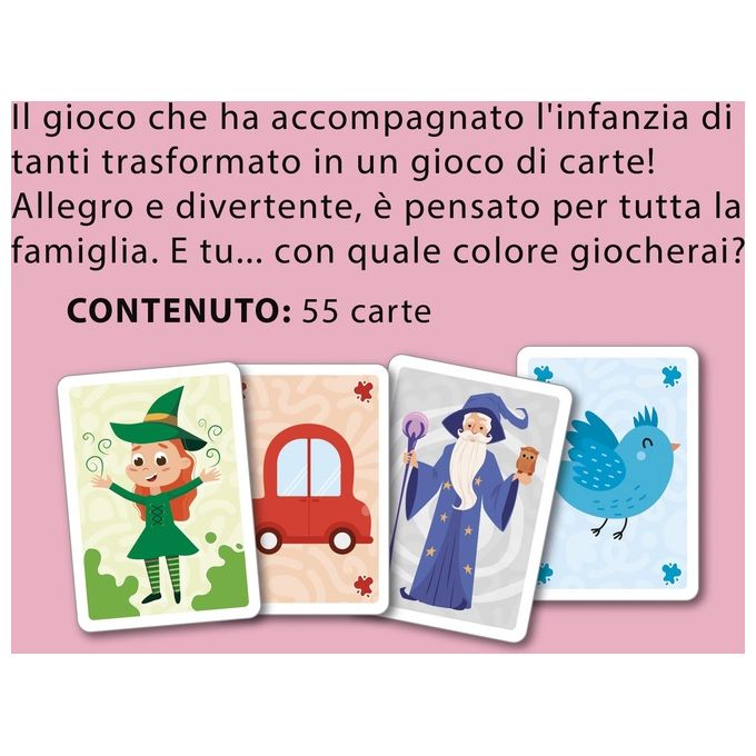 Lisciani Ludoteca Le Carte dei Bambini: Strega Comanda Colore