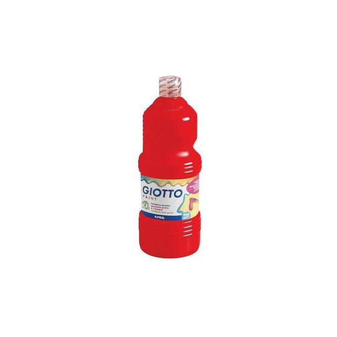 Giotto Flacone 1000ml Tempera Rosso Scarl