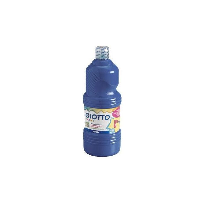 Giotto Flacone 1000ml Tempera Blu Oltrem