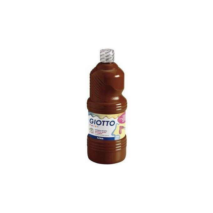 Giotto Flacone 1000ml Tempera Marrone