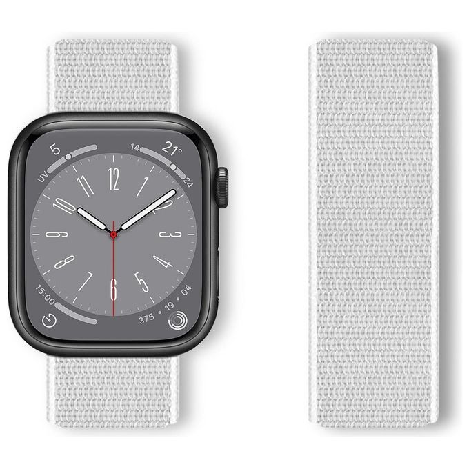 Celly WBand Cinturino per Apple Watch 42-44-45MM Strap Bianco