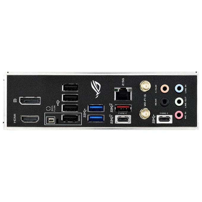 ASUS ROG Strix B660-G Gaming Wifi Scheda Madre mATX, Intel B660, LGA1700, DDR5, PCI 5.0, LAN Intel 2.5Gb, WiFi 6, ROG SupremeFX 7.1 Surround, 2xM.2, 4xSATA 6GB-s, USB 3.2 Gen 2x2, Nero