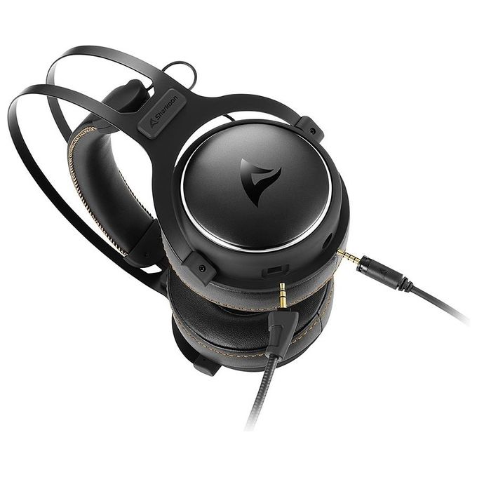 Sharkoon     circumaurali, 1x Trrs, 2x 3.5mm Plug, Hi-res Audio