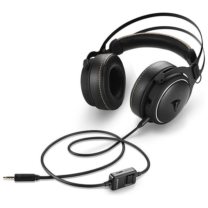 Sharkoon     circumaurali, 1x Trrs, 2x 3.5mm Plug, Hi-res Audio