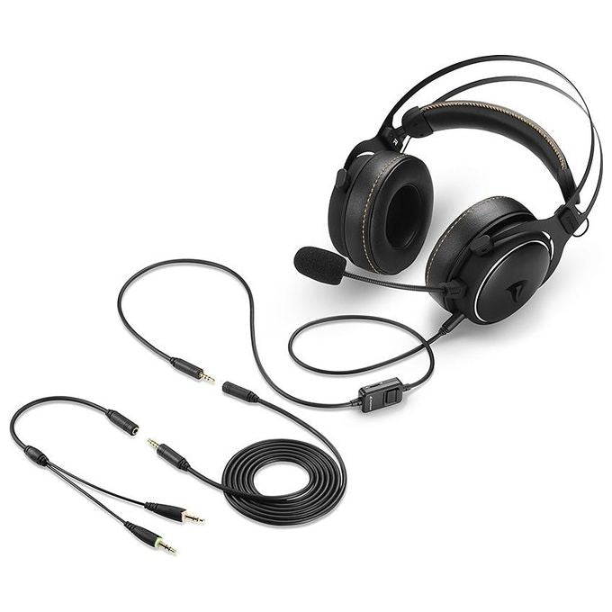 Sharkoon     circumaurali, 1x Trrs, 2x 3.5mm Plug, Hi-res Audio