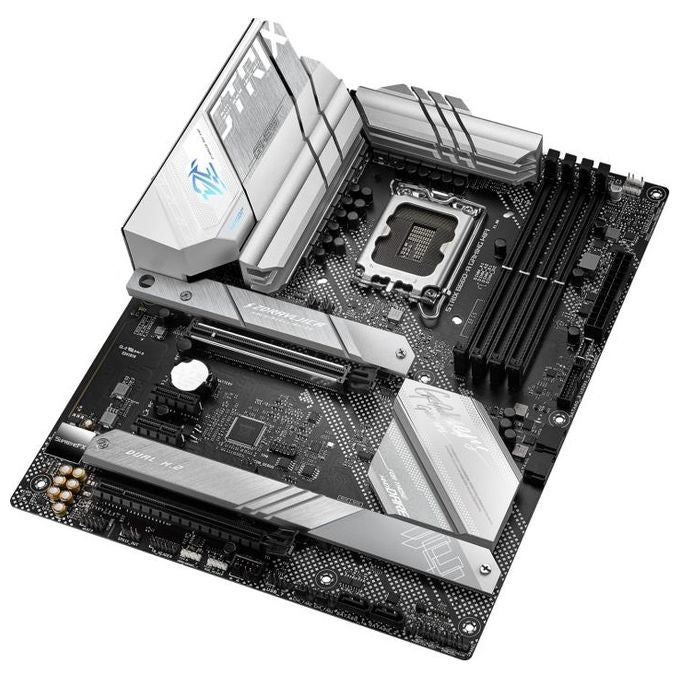 ASUS Scheda madre Intel B660 LGA 1700 ATX PCIe 5.0, 12+1 stadi di alimentazione, DDR5, AI Networking, WiFi 6 (802.11ax), Intel 2.5 Gb Ethernet, 3x PCIe 4.0 M.2 con dissipatori, USB 3.2 Gen 2x2 Type-C, SATA, Aura Sync RGB