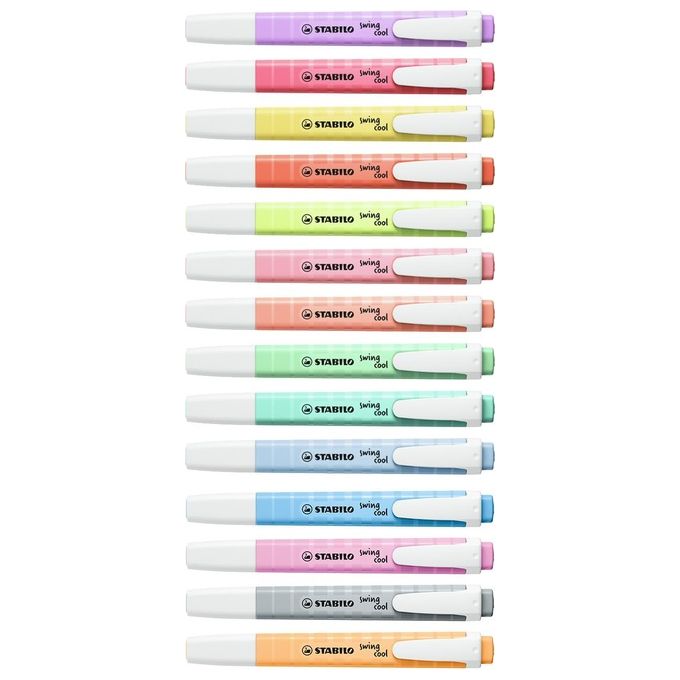 Stabilo Confezione 10 Swing Cool Pastel Lime