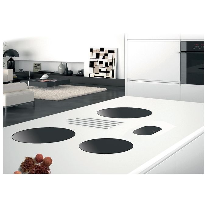 Foster 7366 030 Piano Cottura a Induzione Modulare Quadra in Vetroceramica 3 Zone Libero Posizionamento Touch Control Nero