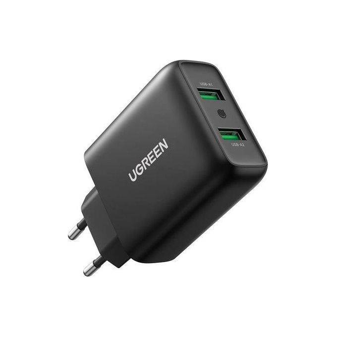 Ugreen Caricatore USB 2 Porte 36W
