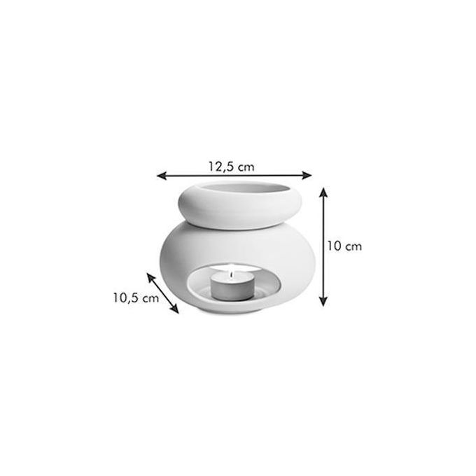 Diffusore olio Stone Bian.cm 14 h 13 Fancy Tescoma