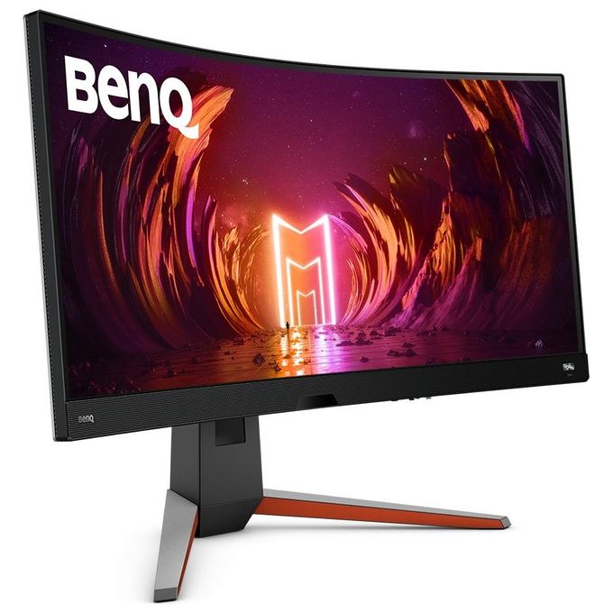 BENQ EX3410R Monitor 34'' LED VA Curvo Gaming 3440x1440 Ultra WQHD Tempo di Risposta 1 ms Frequenza di Aggiornamento 144 (Hz) Nero