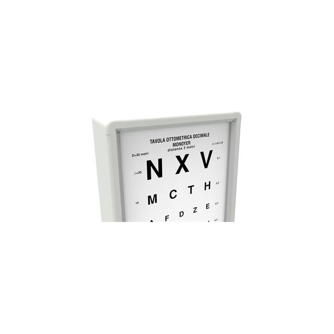 Ottotipo Luminoso Monoyer - 3 Metri 1 pz