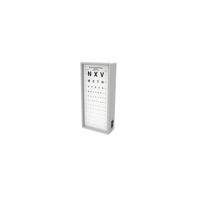 Ottotipo Luminoso Monoyer - 3 Metri 1 pz