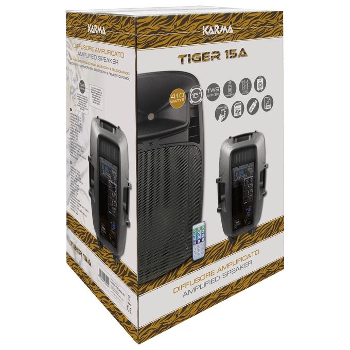 Karma Box Tiger 15A Bluetooth 410W Usb