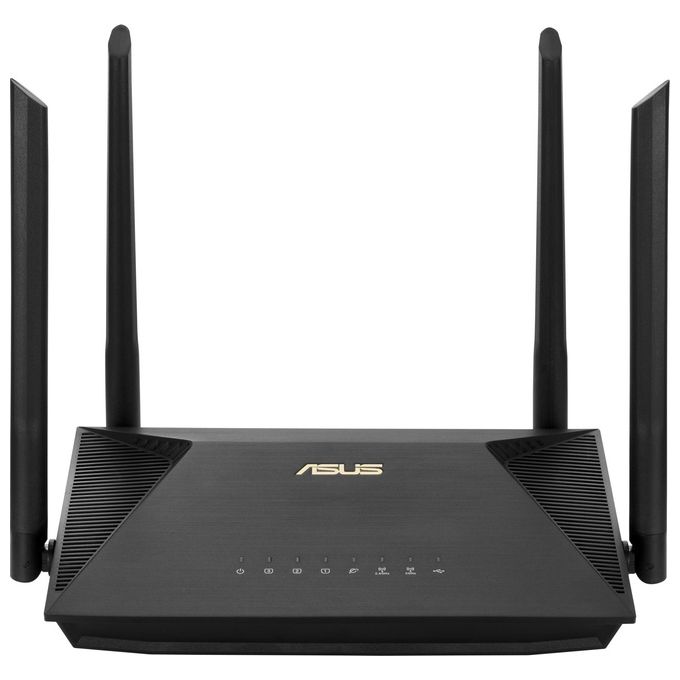 ASUS RT-AX1800U Router Estendibile con Mobile Tethering, Alternativa ai Router 4G 5G, WiFi, Doppia Banda, Connessione Veloce Grazie al WiFi6, Protezione Internet Integrata Aggiornamenti Illimitati