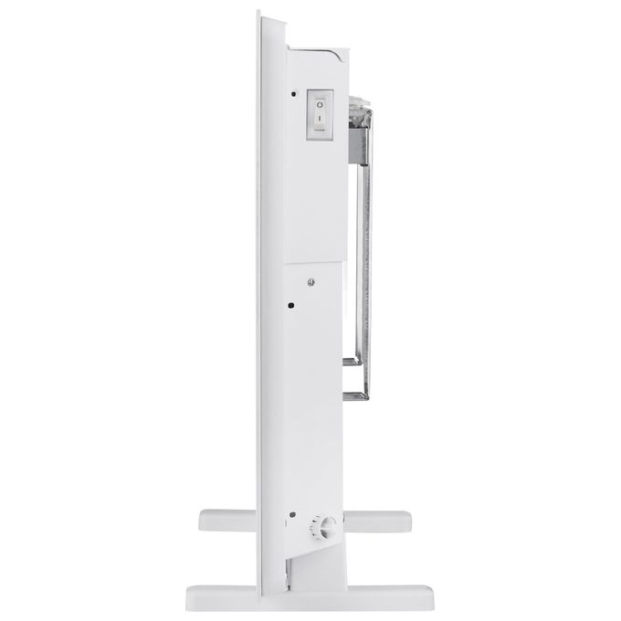 Argo Fancy Termoconvettore da Parete o Pavimento in Vetro Temperato 1400W Bianco