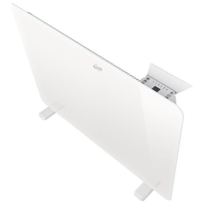 Argo Fancy Termoconvettore da Parete o Pavimento in Vetro Temperato 1400W Bianco