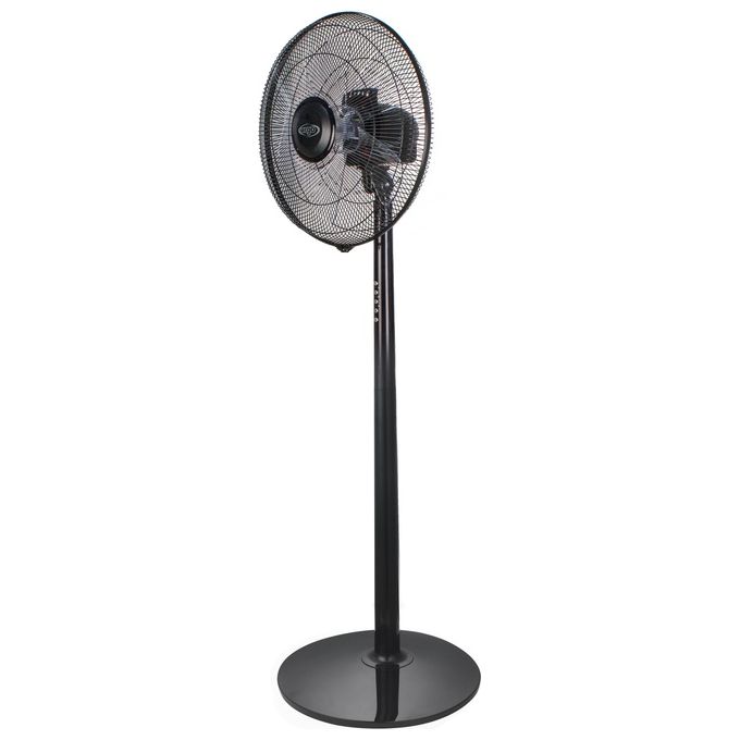 Argo ventilatore a piantana standy evo black con telecomando per un fresco comfort domestico