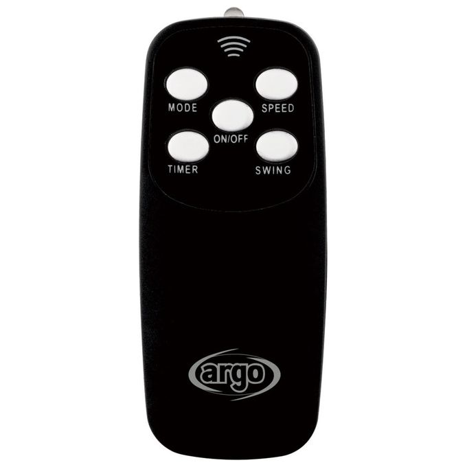 Argo ventilatore da tavolo 40cm 3 velocita in nero per un raffrescamento versatile e silenzioso in ogni ambiente domestico