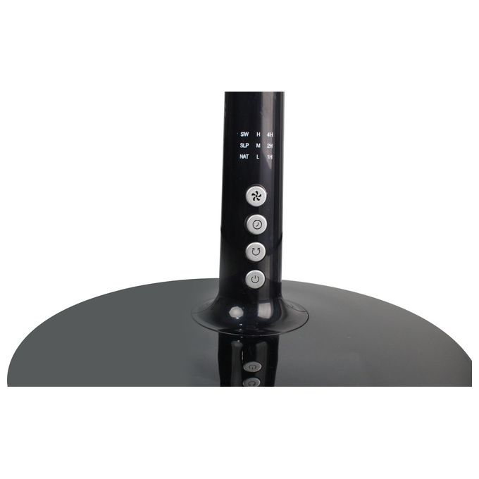 Argo ventilatore da tavolo 40cm 3 velocita in nero per un raffrescamento versatile e silenzioso in ogni ambiente domestico